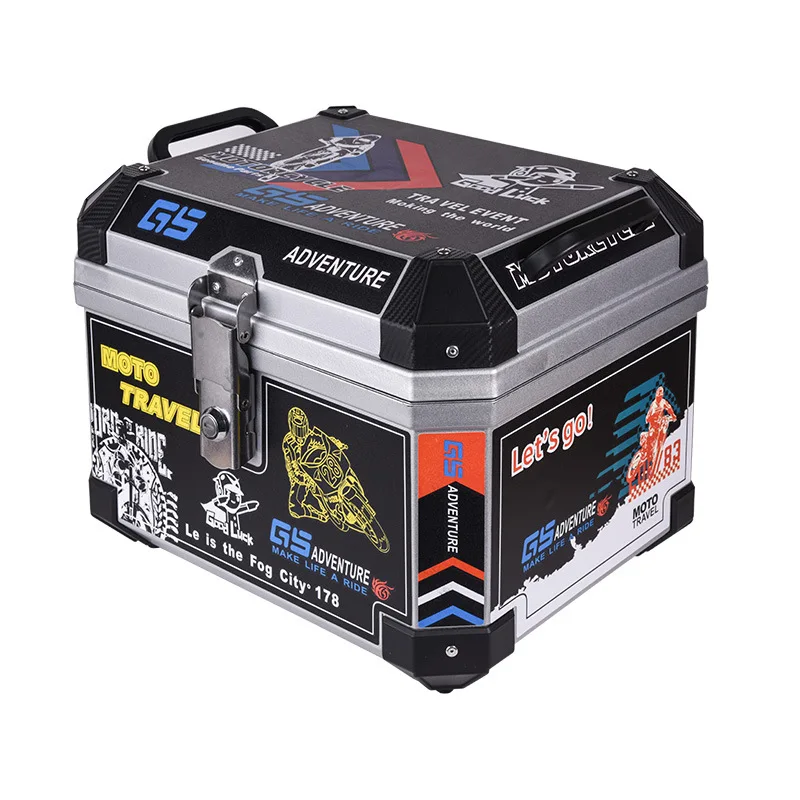 대용량 전기차 트렁크 탈착식 오토바이 트렁크 방수 범용 배터리카 전기차 트렁크