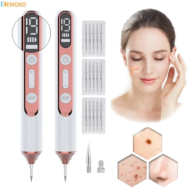 

Laser Plasma Pen Remover Skin Tag Black Dots Laser Pen Wart Spots Freckle Papilloma Tattoo Dark Nevus Flat Removal Tag Remover