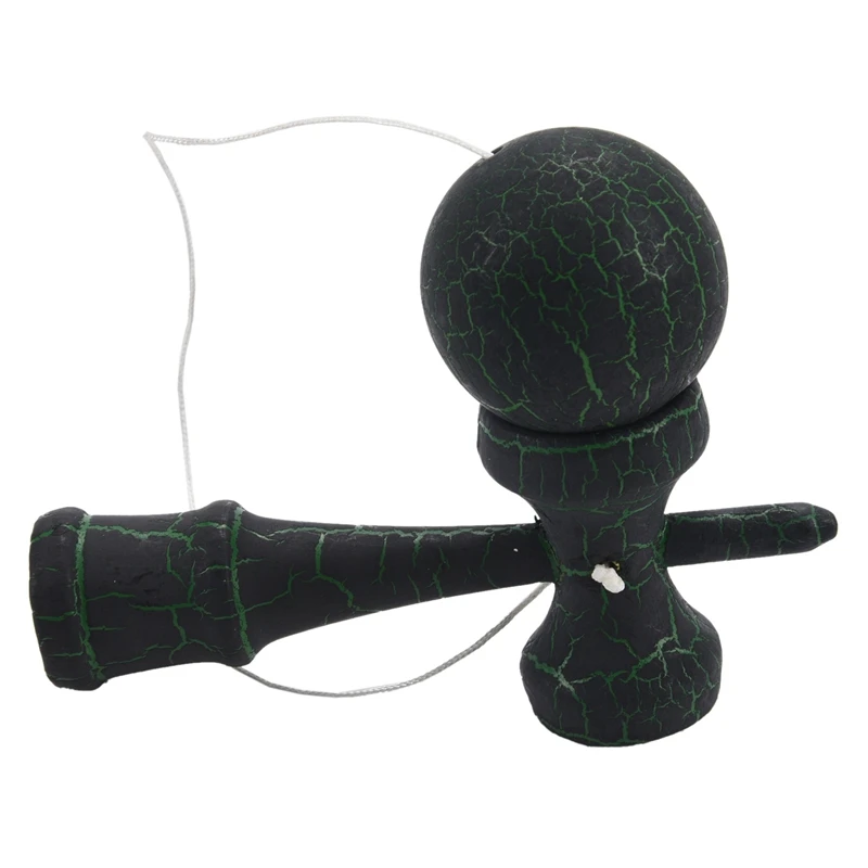 Wooden Crack Paint Kendama Toys Sword Ball Professional Wooden Toy Skillful Juggling Ball Game Toy For Children