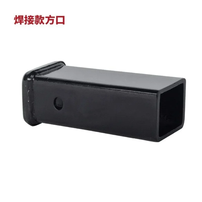 Welded Square Tube Trailer Hitch Extension Square Receiver Tow Bar Adapter For Vehicle Towing Trailer