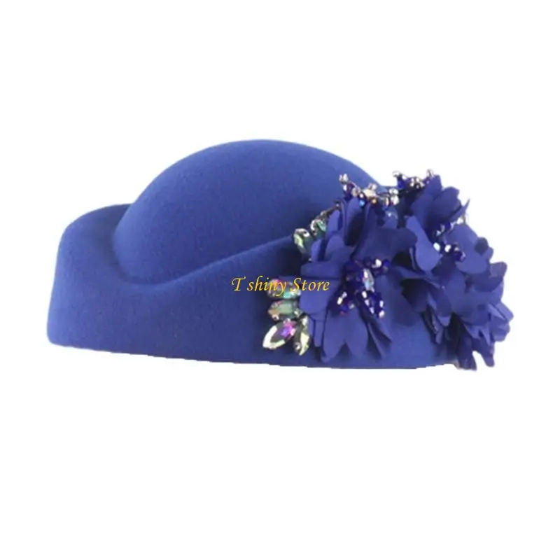 n58f-wool-fascinator-hat-hat-with-flower-design-for-horseracing-masquerades