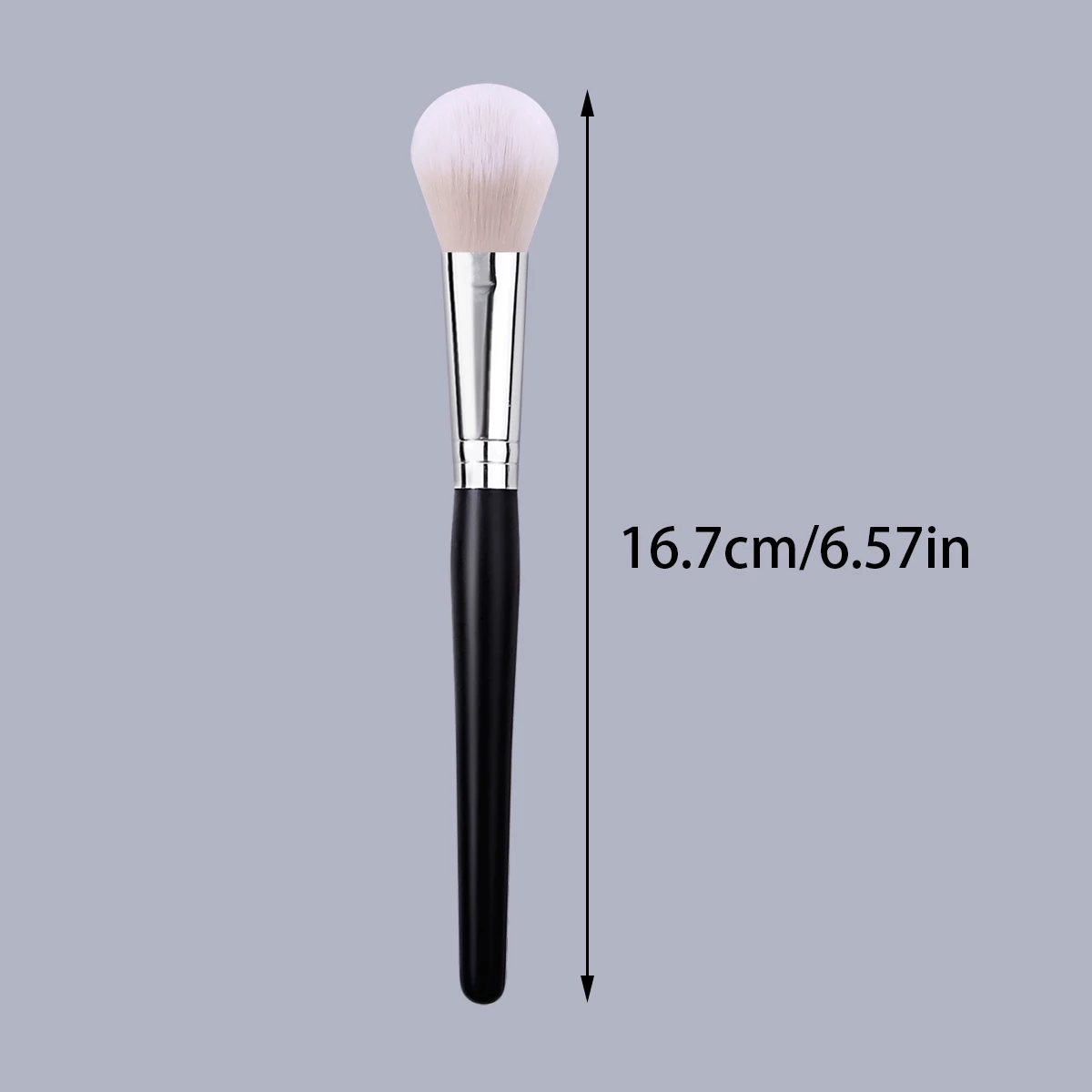 1 Stück weicher Hochglanzbürste, loser Puderpinsel, Rougepinsel, Kontusionspinsel, multifunktionales tragbares Make-up-Pinsel-Werkzeug