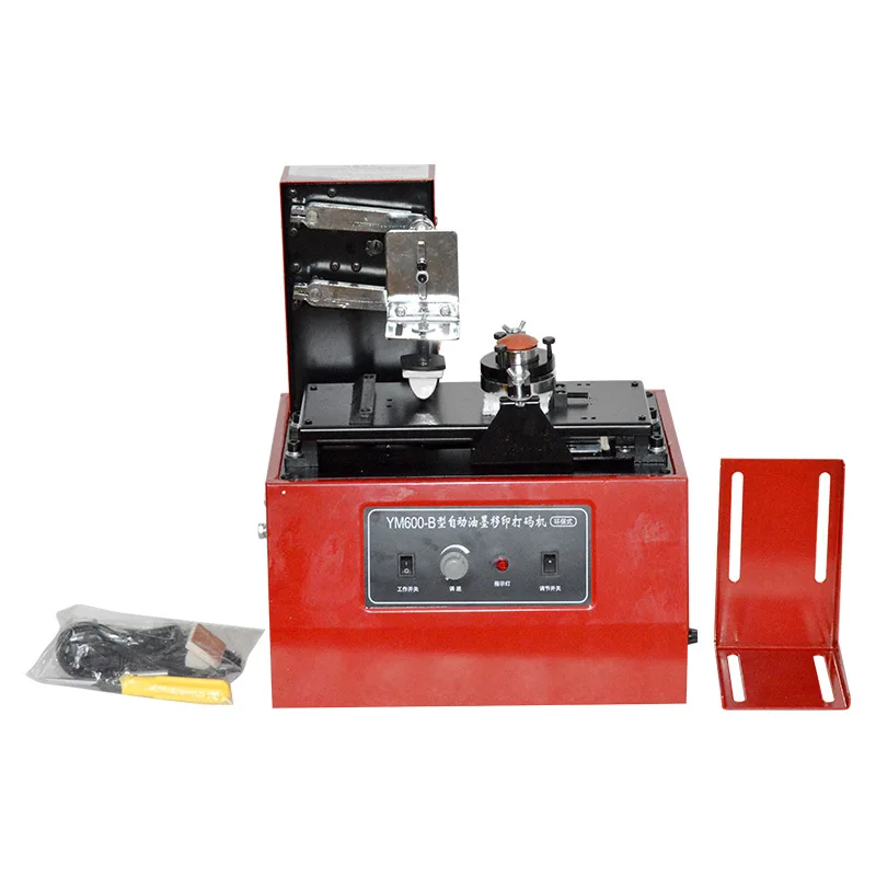 Desktop Environmental Electric Pad Printer Round Pad Printing Machine Ink Printer Heat Printing Machine