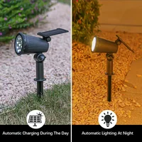 9 LED Solar Spot Light Outdoor Waterproof Spotlights Solar Garden Lights Landscape Lighting Decoration Pathway Lawn Lamp 6