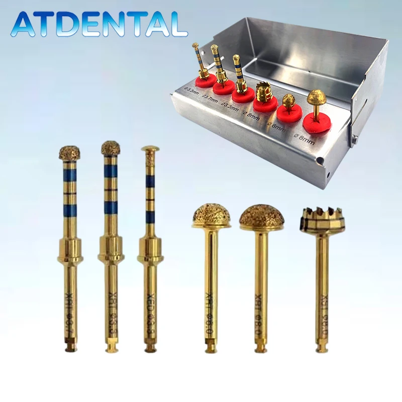 

Diamond Coated Sinus Lift Drill Set, High-Quality Lateral Reamer Bur Kit & Dental Implant Surgical Tools