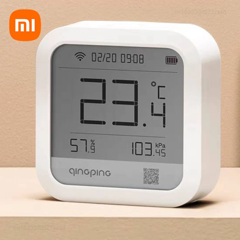 Xiaomi Qingping Thermometer Hygrometer CO2 Detetor Remote Monitoring Temperature & Humidity Monitor Meter Household Thermometer