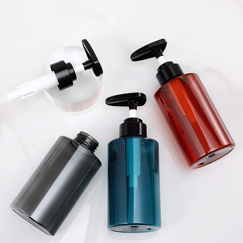 300/500ml Shampoo Hand Soap Dispenser Empty Pump Bottles Dispenser Lotion Dispenser Liquid Travel Containers Bath Accessory