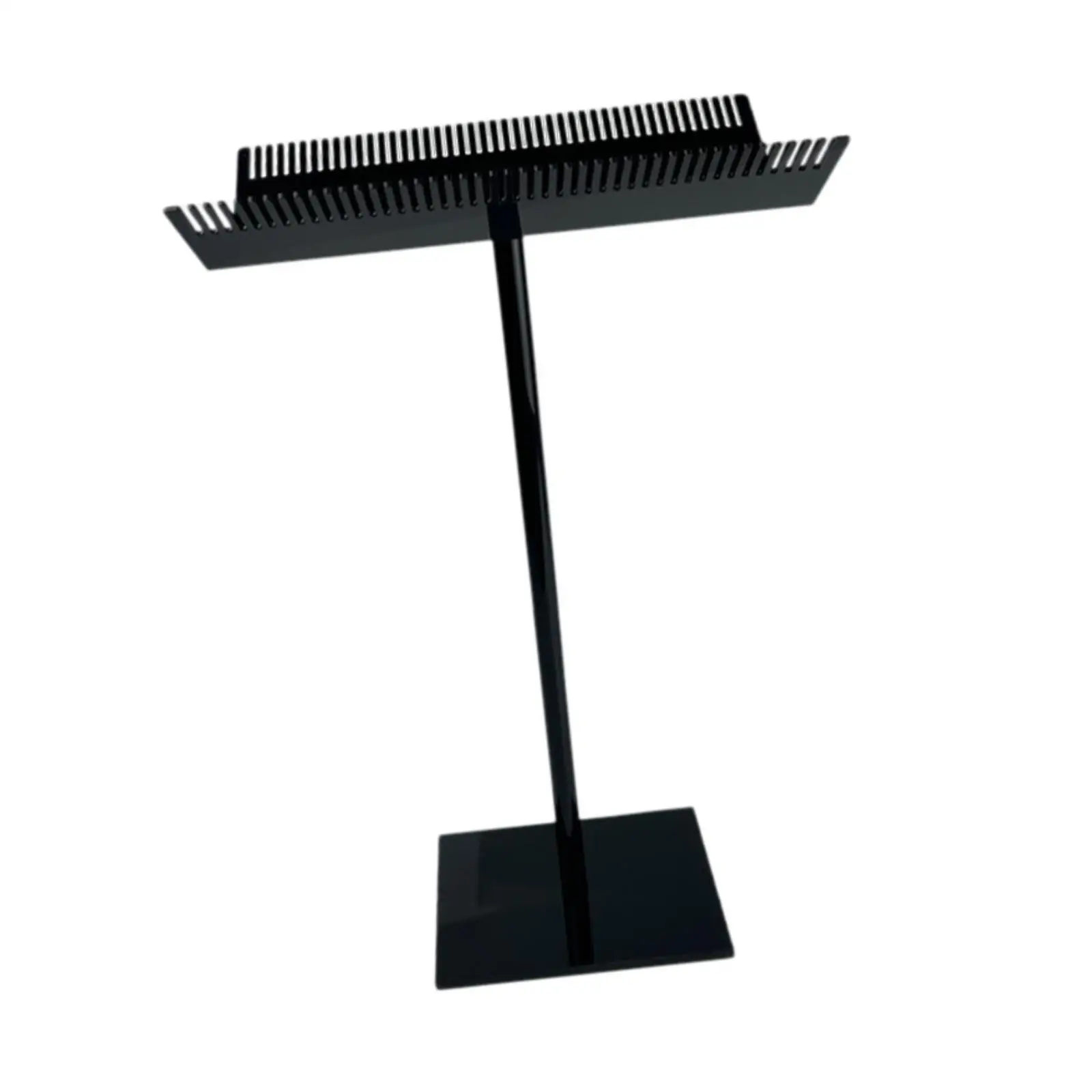 Holder Sectioning Organizer Rack Acrylic Stand Double Side Tooth Extension Display Holder Non Slip Anti Entangle