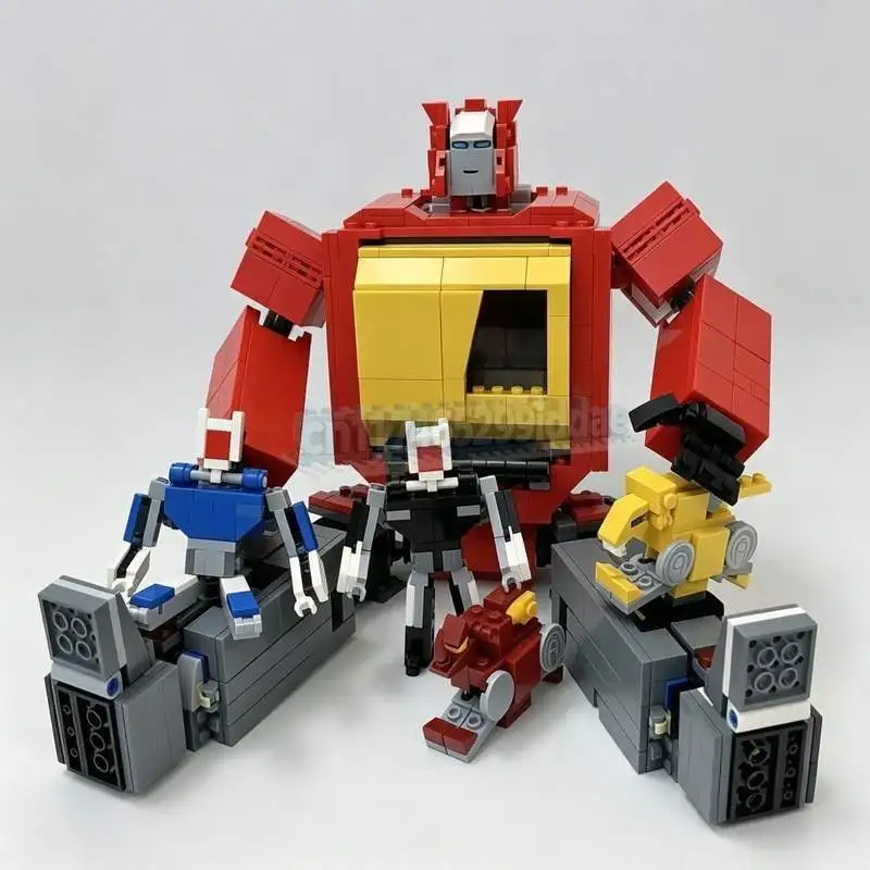 1174 Parts Fully Transformable Robot Building Blocks Model DIY Creative Assembly Puzzle Mechanical Toy Collection Display Gifts
