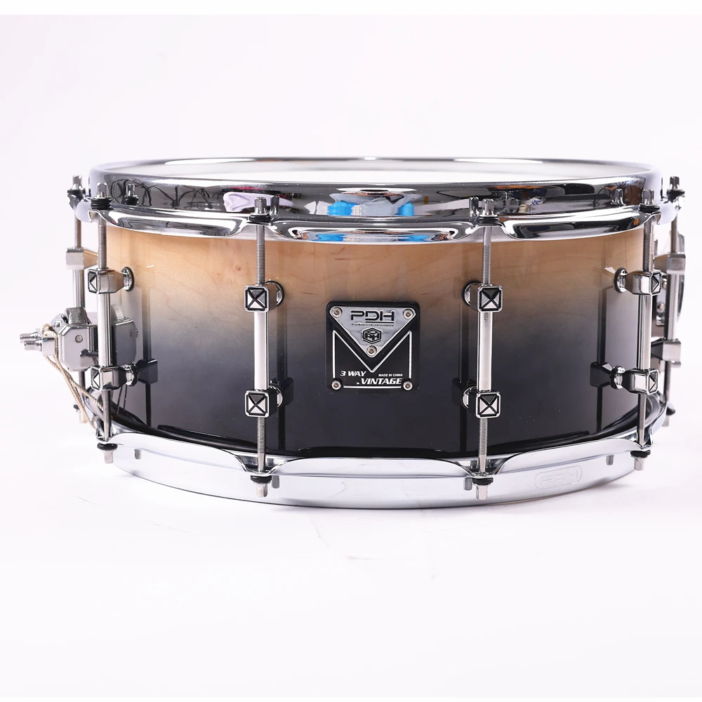 MAPLE SHELL SNARE DRUM 14x6 ,Premium Lacquer Finishes