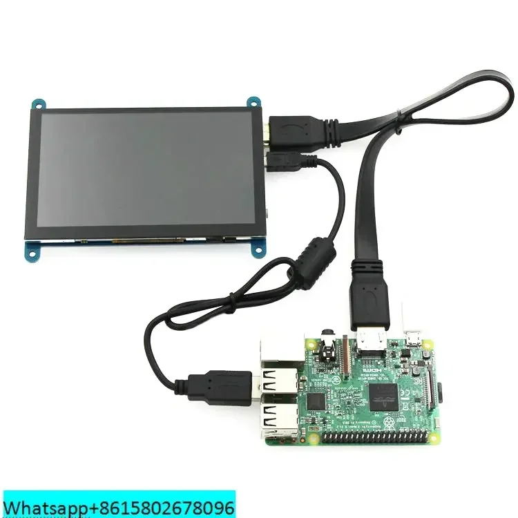 5inch Raspberry Pi Display 2 3 4 B Tft Lcd 800x480 Capacitive Touch Screen Module MPI5001