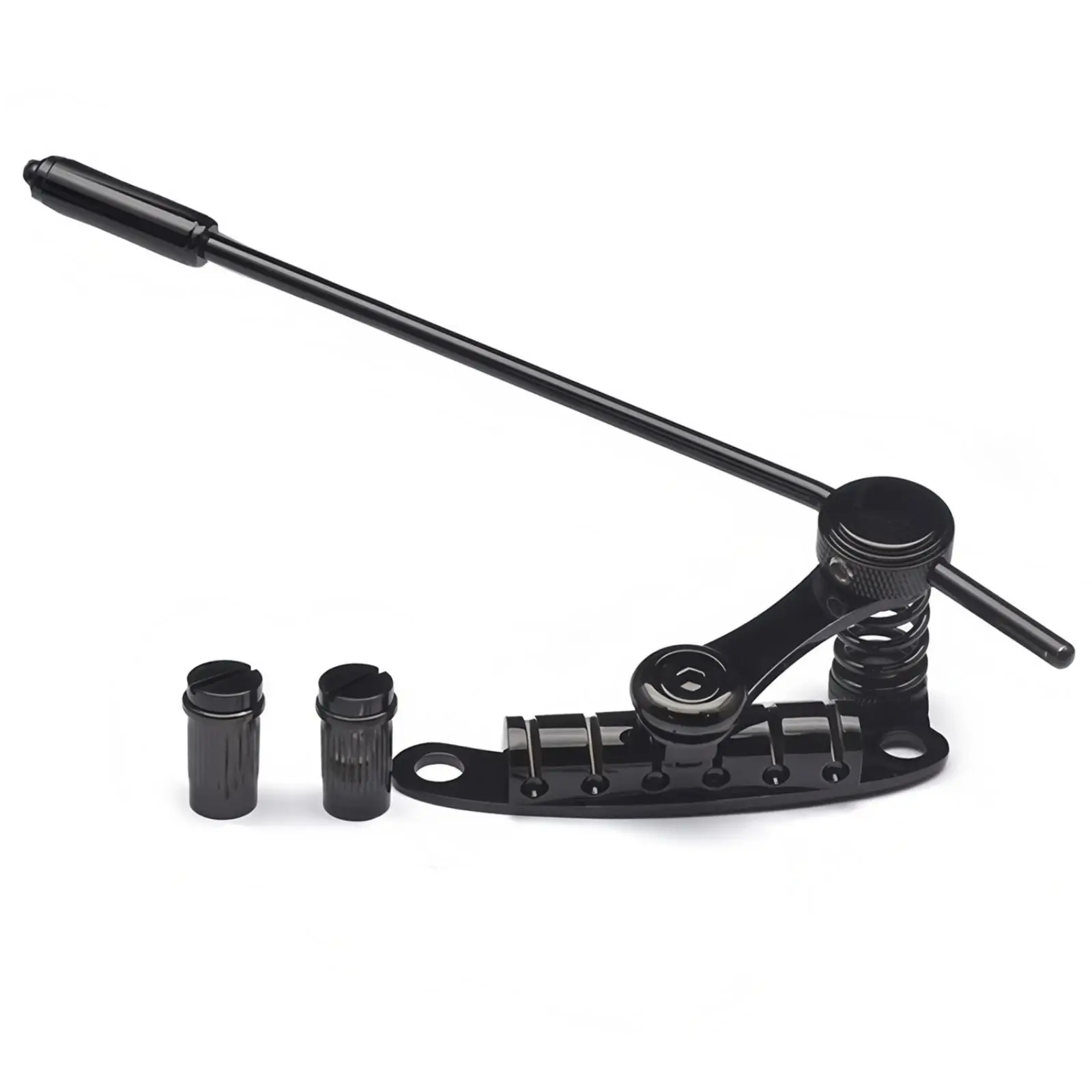 Zinc Alloy Electric Guitar Tremolo Bridge with Vibrato Arm for Smooth Pitch Modulation Effects
