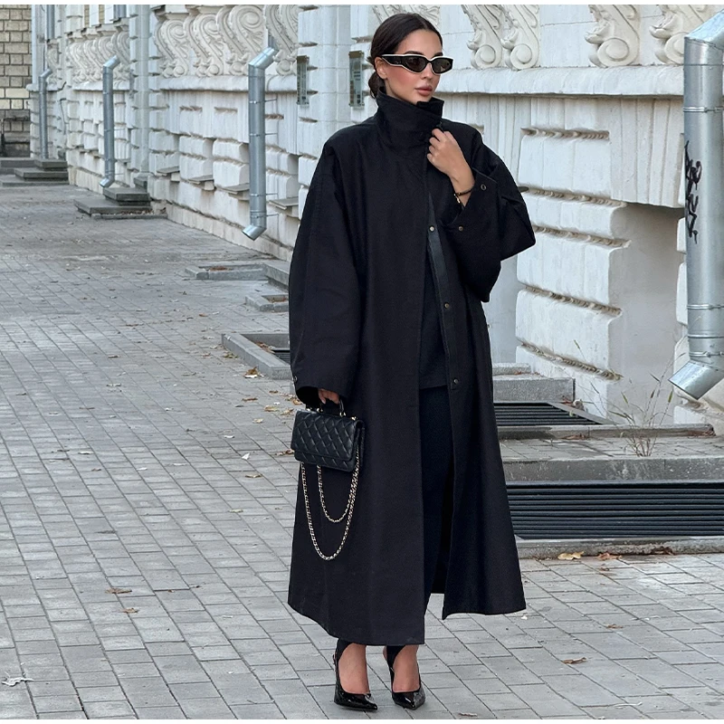 Solid Laepl Lace Up Trench Coat Women Fashion Full Sleeve Waist Cinching Short Windbreak 2026 New Autumn Office Commute Outwear 41 Sdffdbef7b0714b24aa5836c66e55287cU