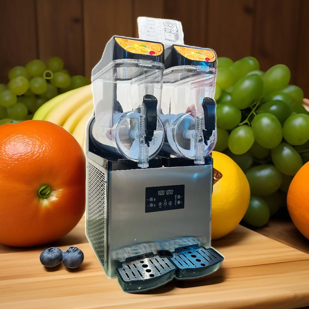 

Commercial Frozen Drink Ice Smoothie Machine Ice Coffee Slush Juice Making Machine