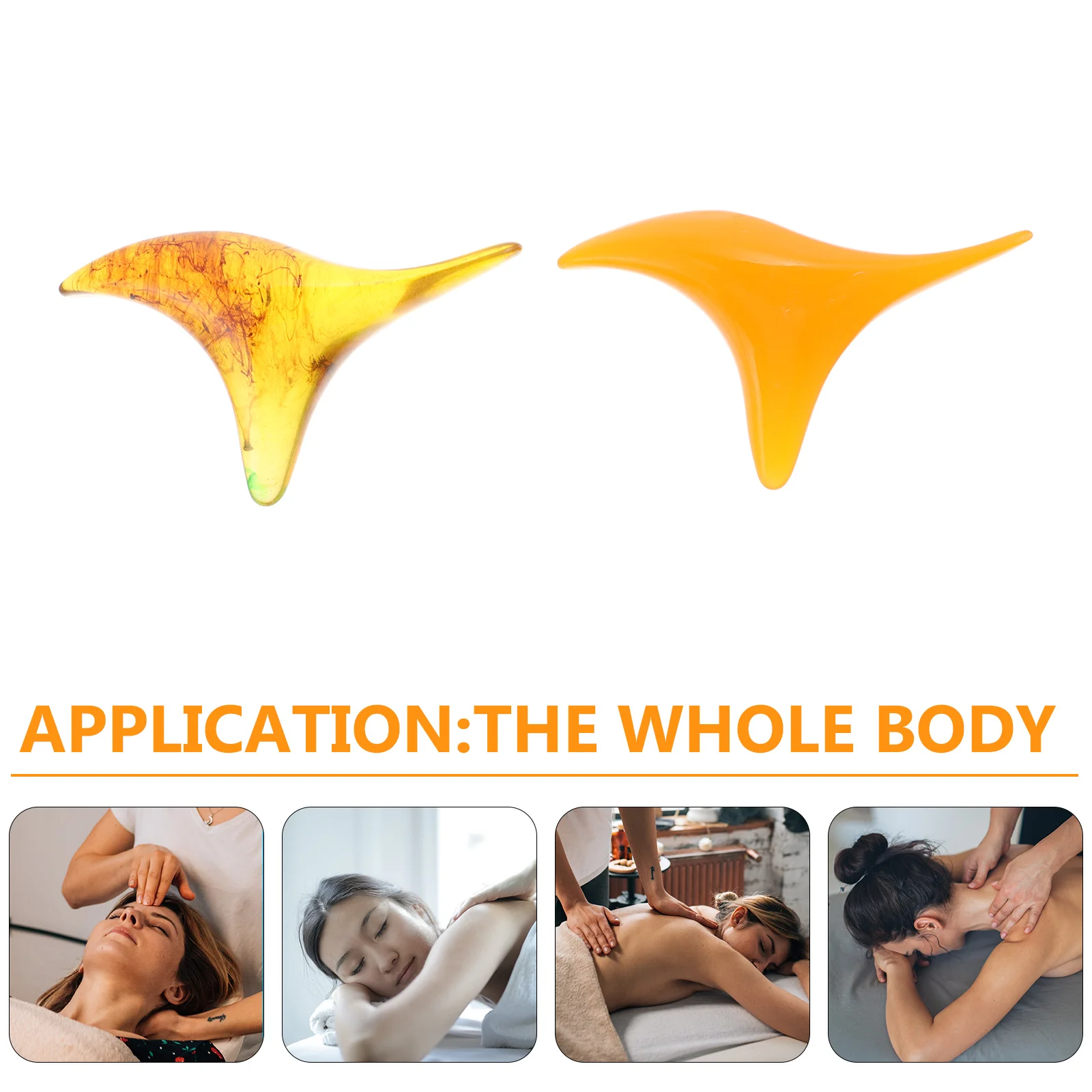 

2 Pcs Beeswax Resin Bars Foot Massage Rods Acupoint Massagers Body Tools Professional Acupuncture Stick Relieve Pain Fatigue