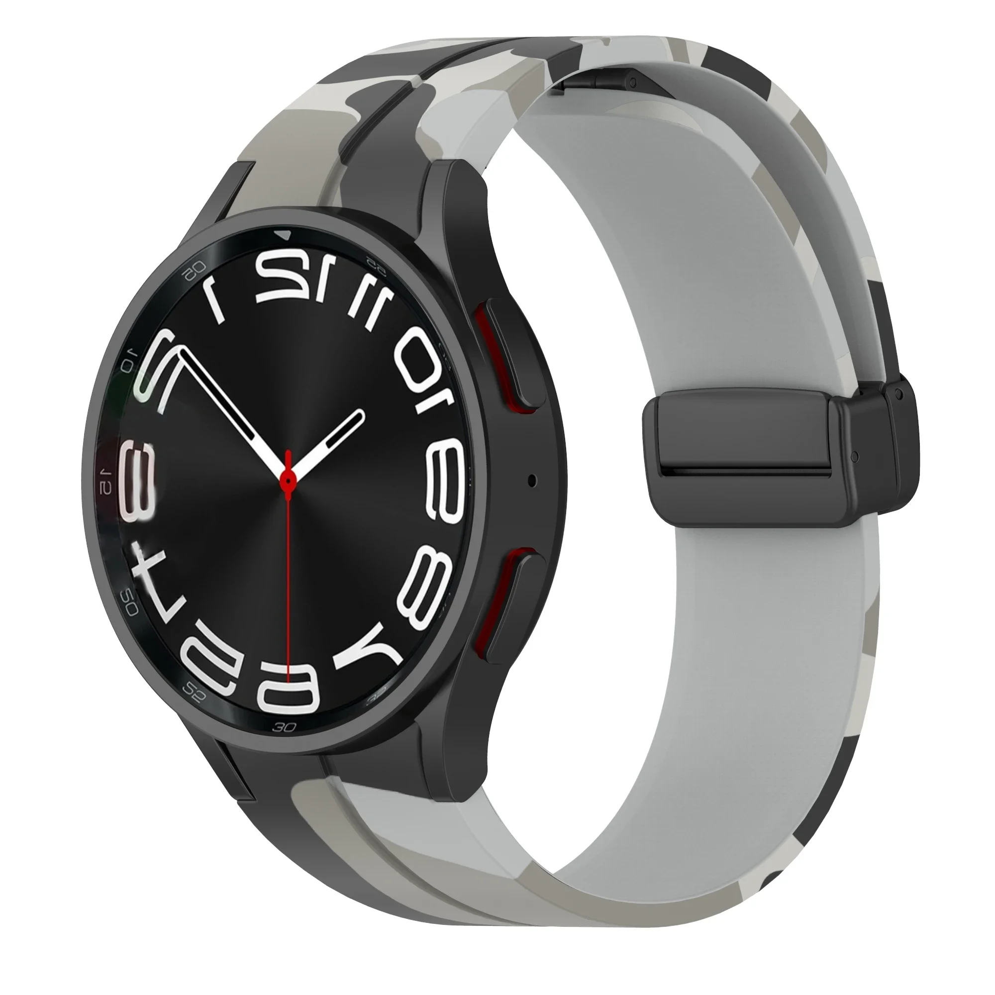 Tali silikon untuk Samsung Galaxy jam tangan Samsung, tali silikon untuk jam tangan Samsung Galaxy 7/6/5/4 40mm 44mm 5 Pro 45mm gelang jam tangan 4/6 Klasik 46mm 42mm 43mm 47mm