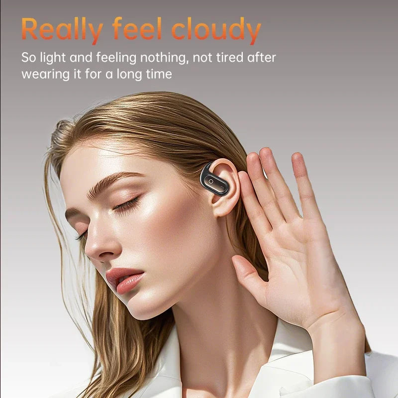 سماعات أذن Xiaomi XG23 PRO اللاسلكية AI ترجمة سماعات أذن بلوتوث 5.4 ضوء ليلي متدفق بدون سماعات أذن معلقة داخل الأذن