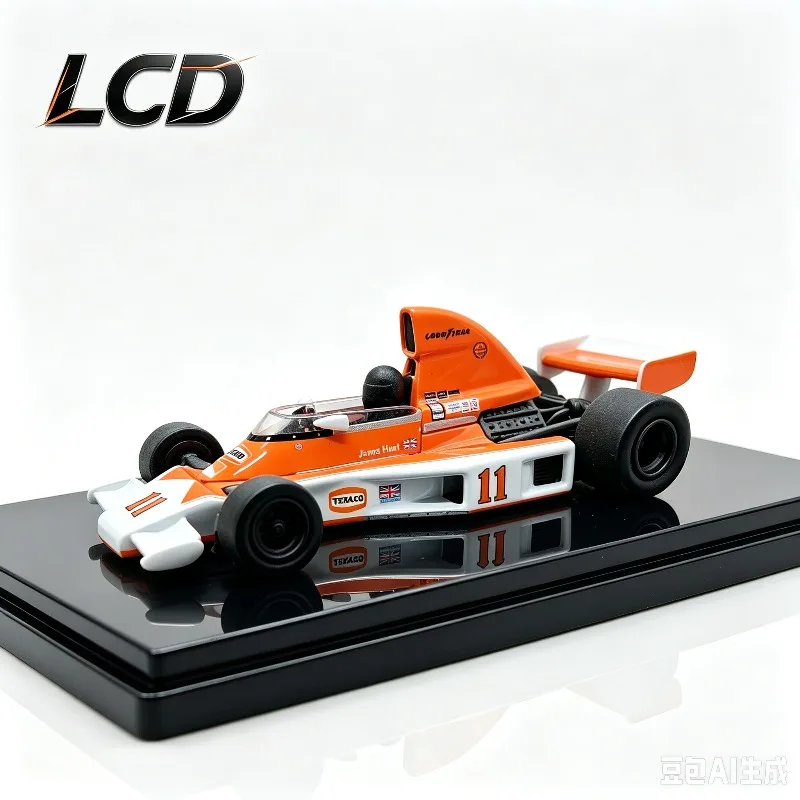 lcd-1-64-mclaren-f1-racing-m23-peter-hume-champion-alloy-car-model-simulation-ornament-adult-collectibles-festival-gifts