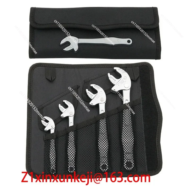 SMU Crab Claw Type Multi-function Fast Adaptive Imitation Ratchet Wrench Industrial Grade Large Opening Wrench