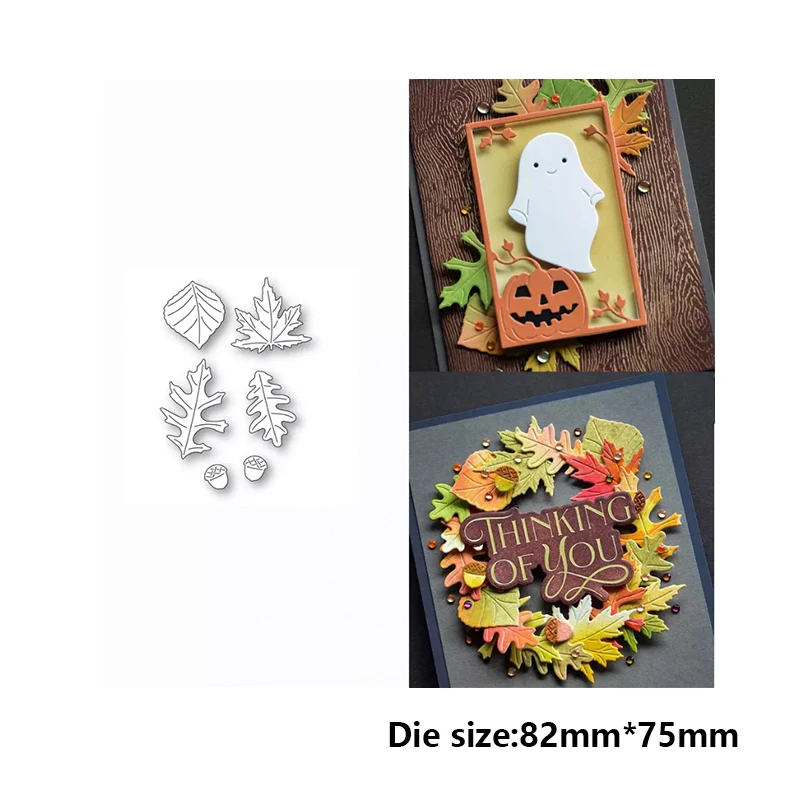 Metal Cutting Die is Suitable For Halloween DIY Scrapbook Album 3D Greeting Card Decoration Creative Pumpkin Ghost Boo Toyou2022 view 3
