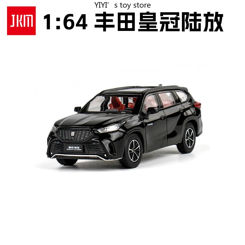 

JKM 1/64 Toyota Crown Land Cruiser Mini Alloy Car Model High end Decoration High end Collectibles and Gifts 25
