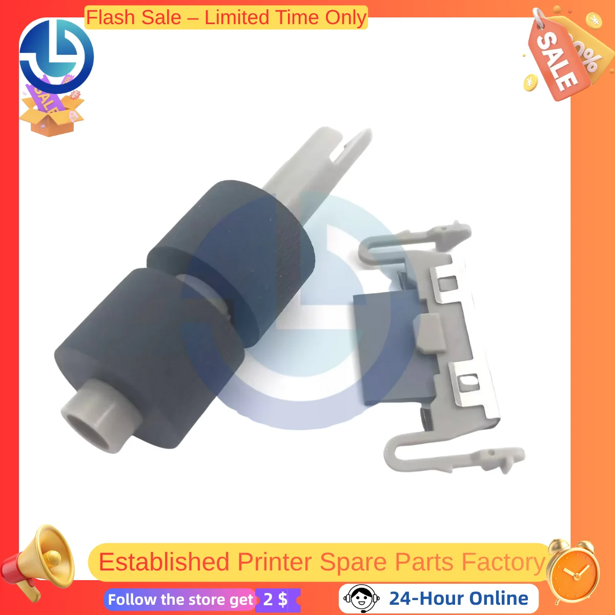 

Replacement Pick-Up Wheel Separator: Fit for Fujitsu S300, S300M, S1300, S1300i (For In/Out Paper Catching)