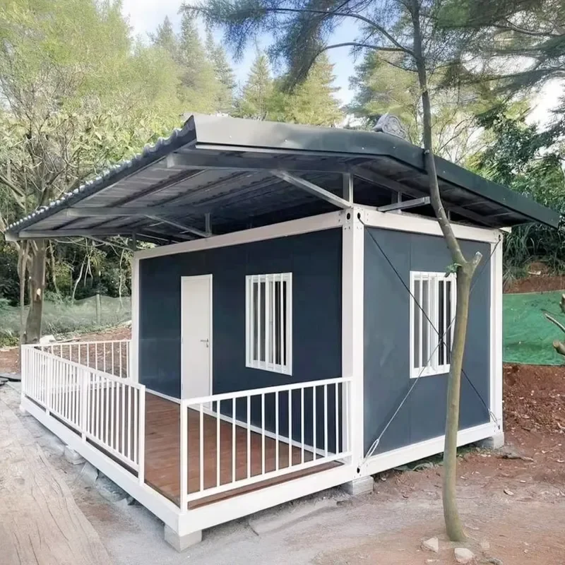 Prefabricated Container House Prefab Living Continuous Container Houses Outdoor Modern Home Detachable Container House