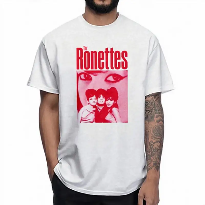 

Rare The Ronettes Band White For Fan T Shirt