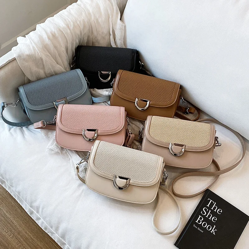 

2025 New Women's Underarm Bag Trendy Shoulder Purse Vintage Casual Small Square Crossbody Stylish Versatile Handbag