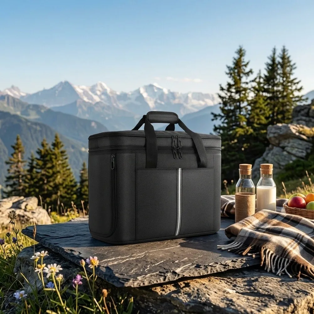 Carrying Case With Adjustable Straps For ECOFLOW Portable For Power Station DELTA3 Max Plus Waterproof Storage Bag For Travel