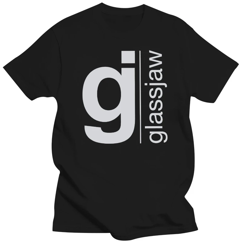 New Glassjaw American Rock Band Guitar Mens Black T-Shirt Size S-3XL