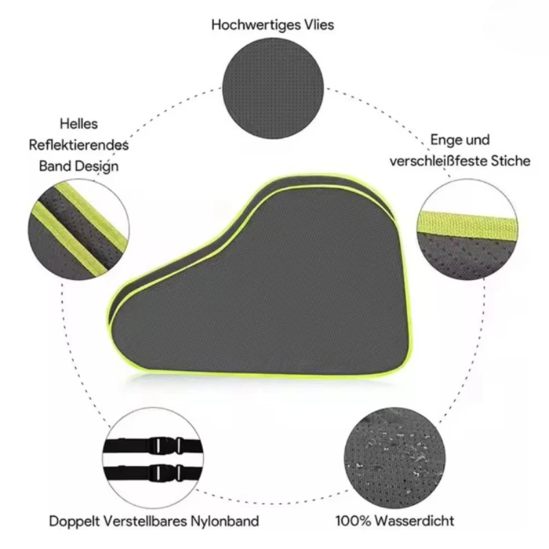 Universal 50JA Caravans Trailer Towing Hitch Cover Waterproof Dustproof CamperCoupling Lock Tongue Cover Breathable Protector