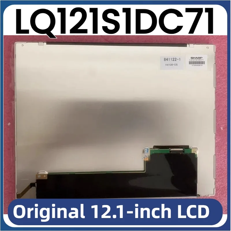 New 12.1 Inch Original LQ121S1DC71 LCD Display Screen Panel   30 Pins Industrial Screen