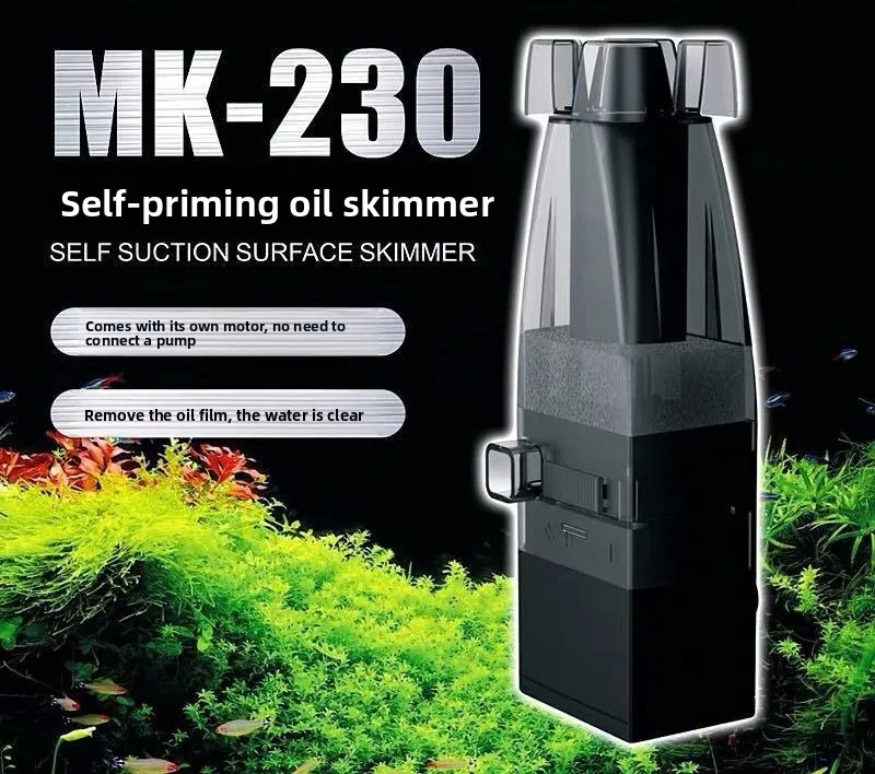 Filter barrel Fish tank Oil film remover Aquarium filter Remove oil film Processor Suction surface oil film