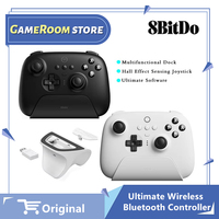 8BitDo Ultimate Wireless Bluetooth Gaming Controller Hall Sensor with Charging Dock for Nintendo Switch PC Windows 10 11 Steam