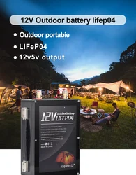 Bateria Lifepo4 12V 30 ah40ah50ah z bateria zapasowa DC2USB do biwakowania na zewnątrz silnika