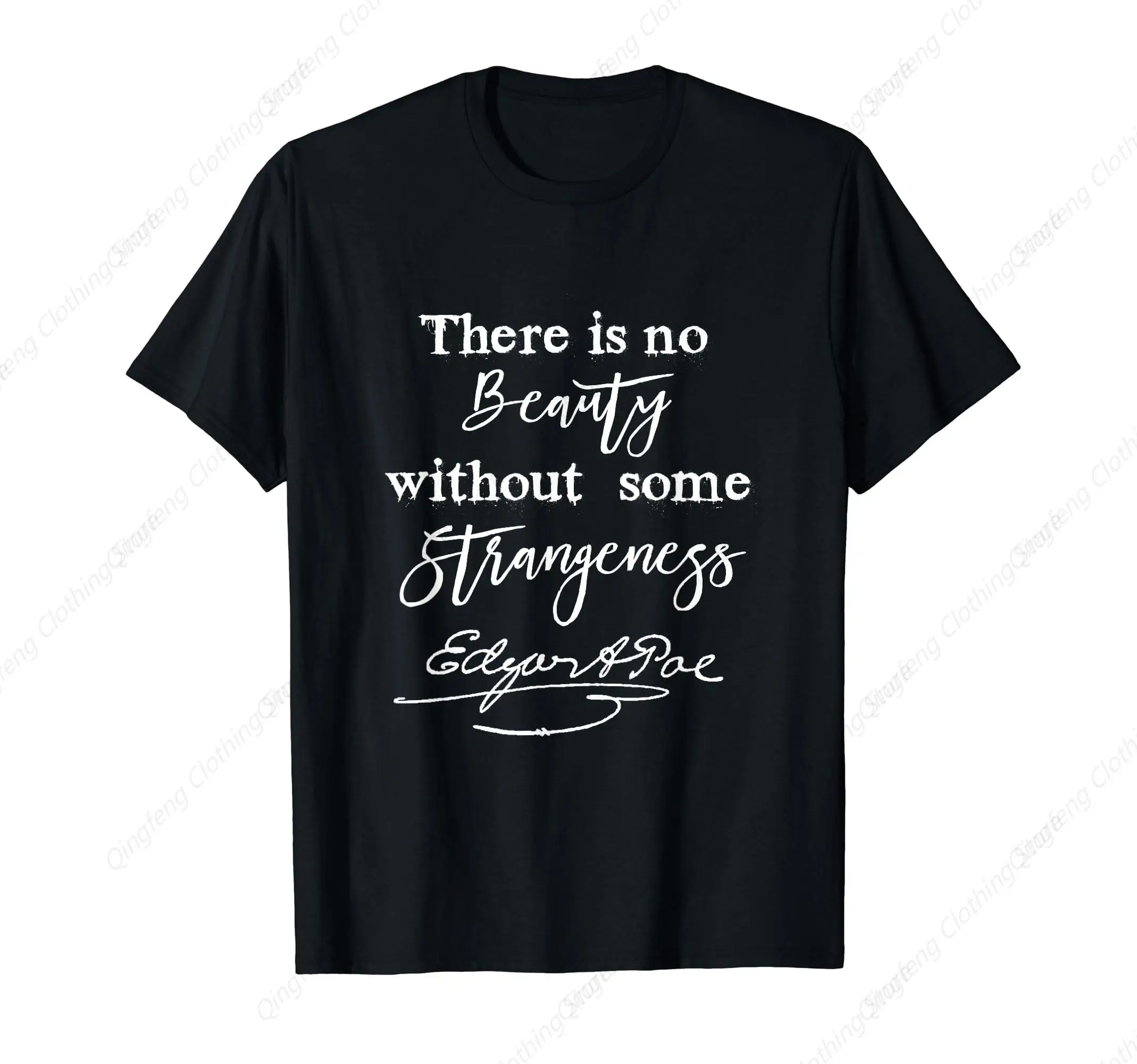 Writer Art Literary Gifts Gothic Bookworm T-Shirt