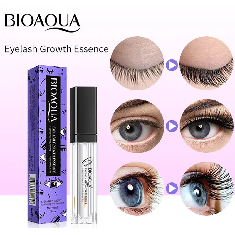 7 Days Fast Eyelash Growth Serum Eyelash Enhancer Thicker Lashes Natural Curling Longer Fuller Makeup Lash Lift Care Products