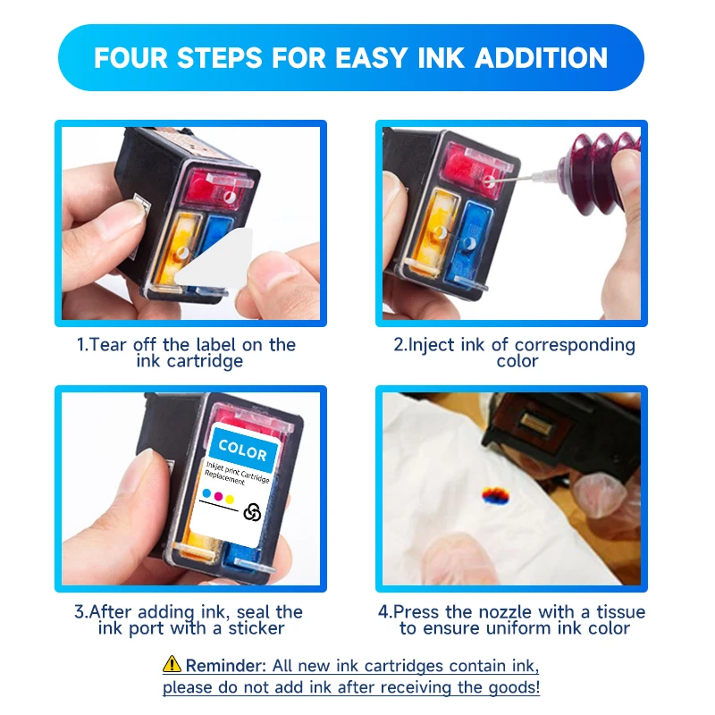 PG510 CL511 PG-510 CL-511 Ink Cartridge Refilled Dye Ink for Canon PIXMA IP2700 IP2780 IP2880 MP240 250 260 270 280 480 Printer