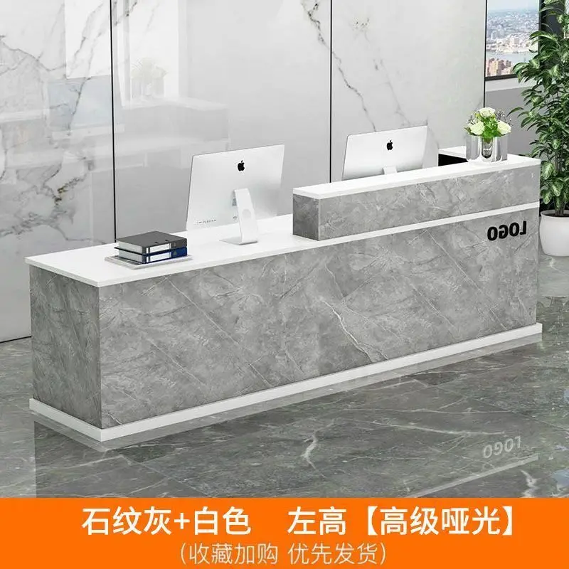 Podium Lectern for Church Desk Rounded Reception Counter Hairdresser Mobile Pulpit Large Reception Tables Cash Showcase Counter