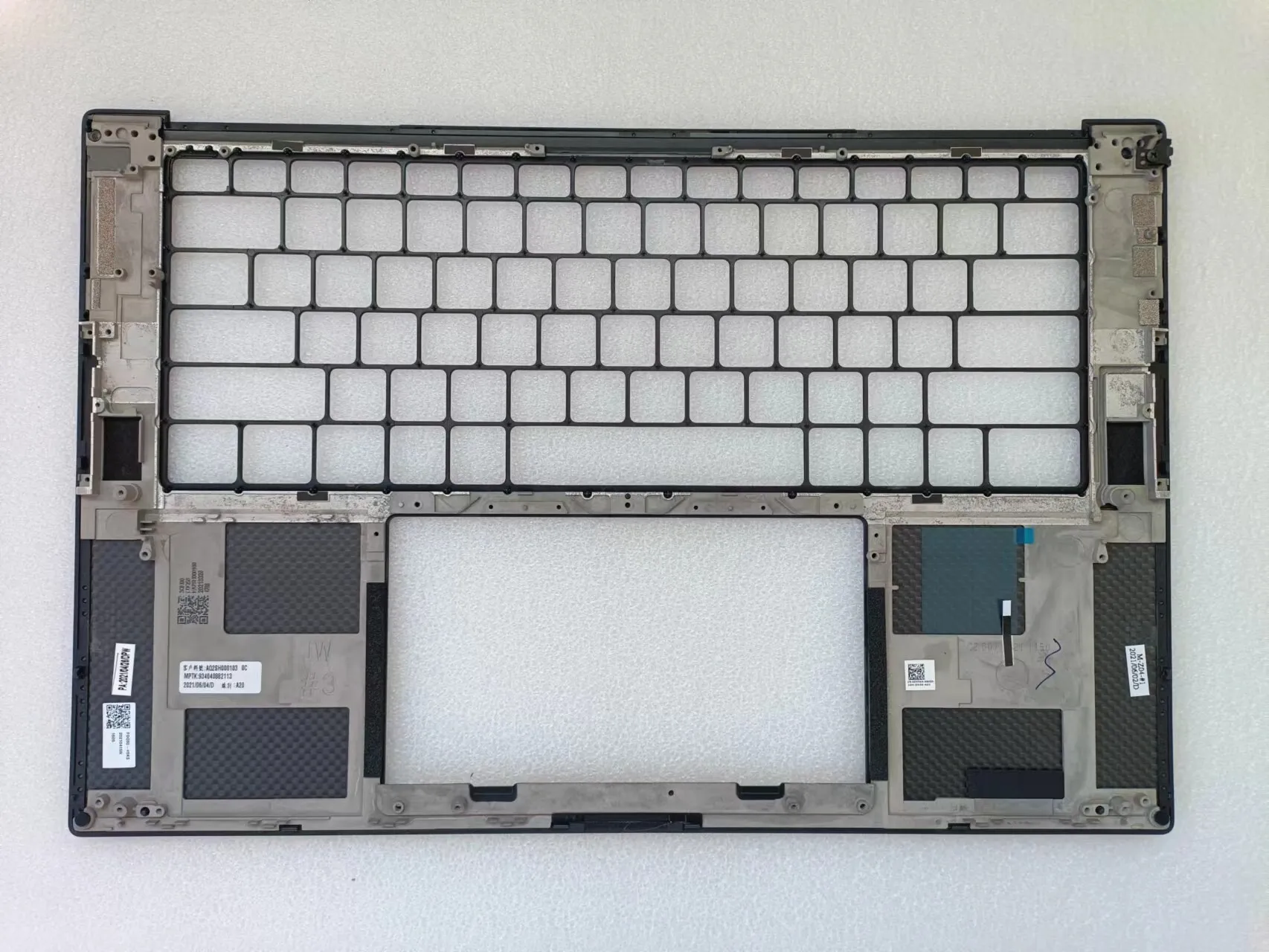 FOR Dell XPS 9500 9510 Precision 5550 5560 C case, palm rest keyboard 0DKFWH