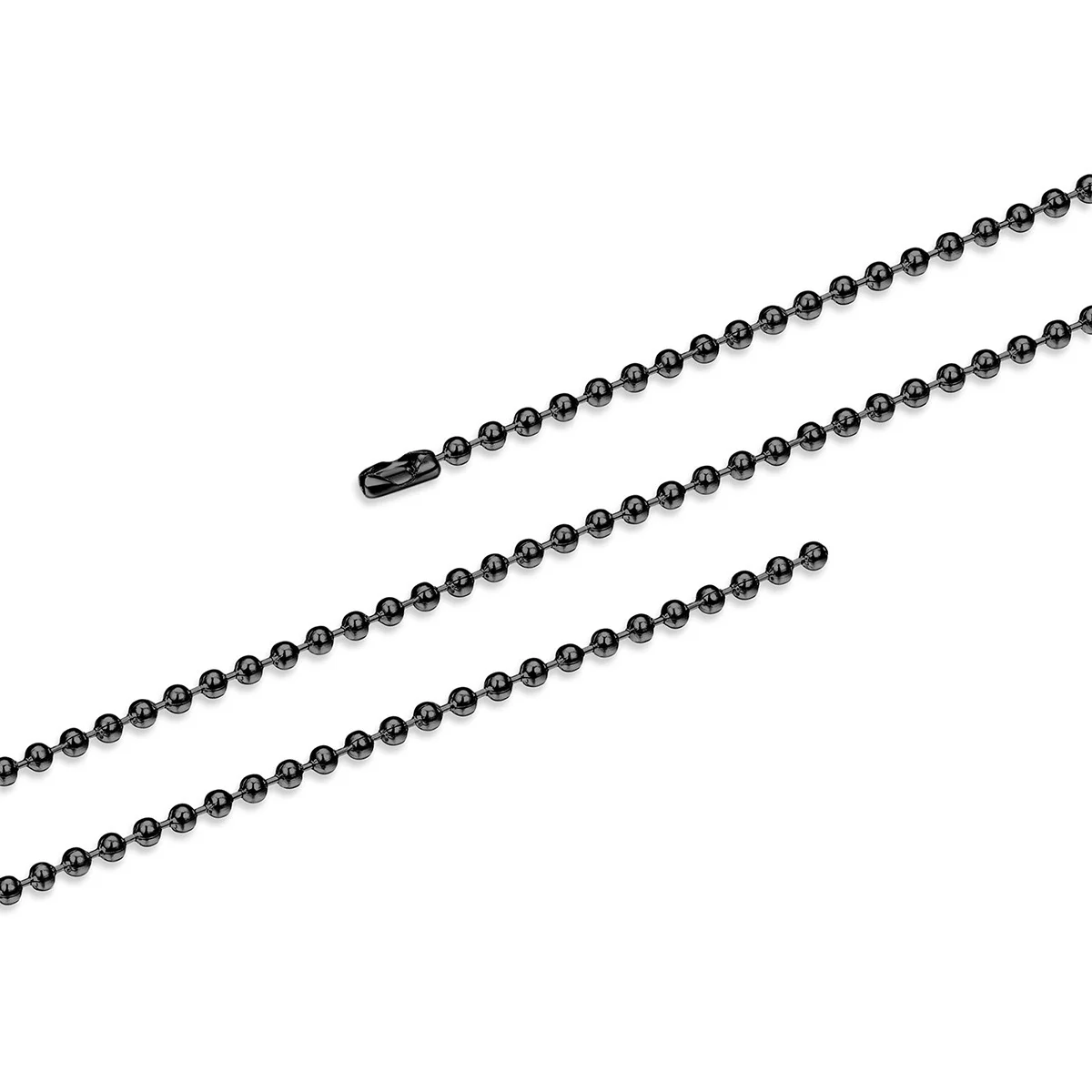 

Bead Necklace Durable Titanium Steel Woman Female Beautiful Bead Necklace All Match Beach Holiday Gift