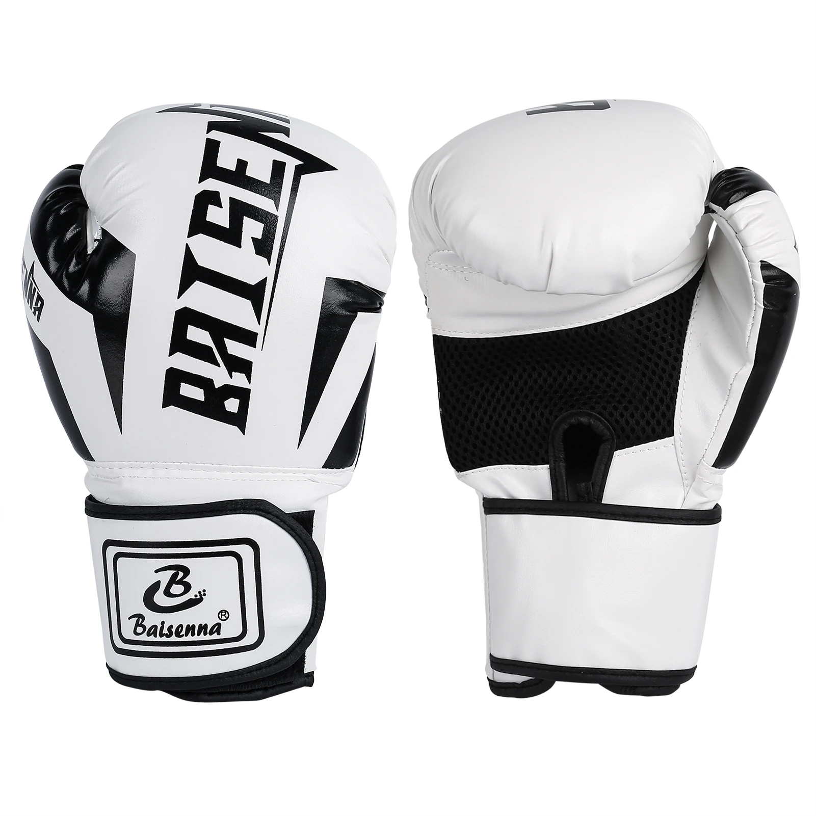 قفازات الملاكمة المميزة للبالغين فنون الدفاع عن النفس التدريب الثقيلة بولي Material المواد 26x17 سنتيمتر خفيفة الوزن تنفس MMA كيك بوكسينغ
