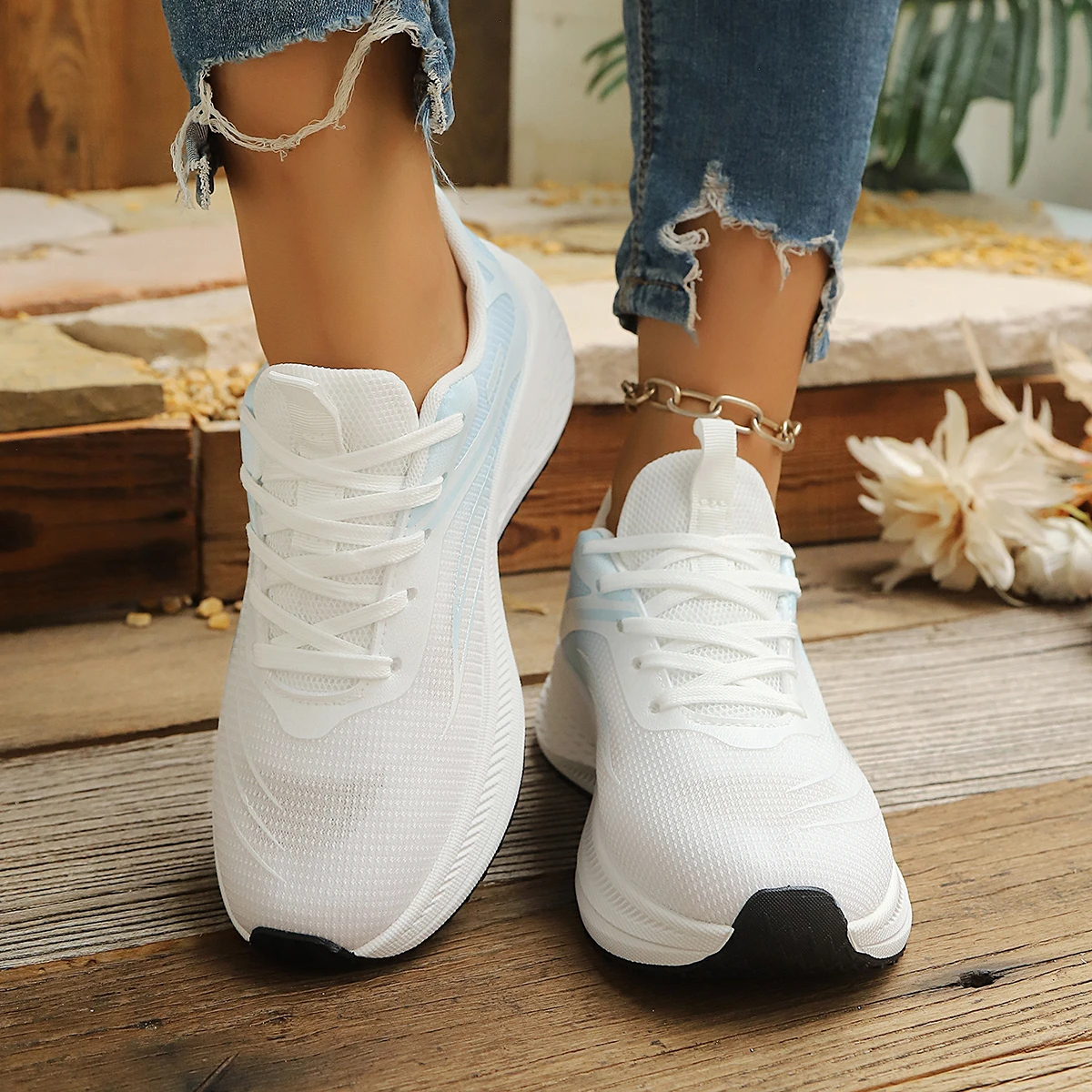 Tênis de Corrida para Fitness  - Mesh Trainer Breathable avaliação e preço