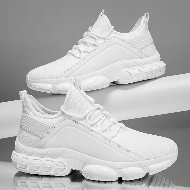 Men's Casual Running Shoes Breathable Summer Lightweight Athletic Outdoor Male Sneakers Air Cushion Sports Jogging Footwear
