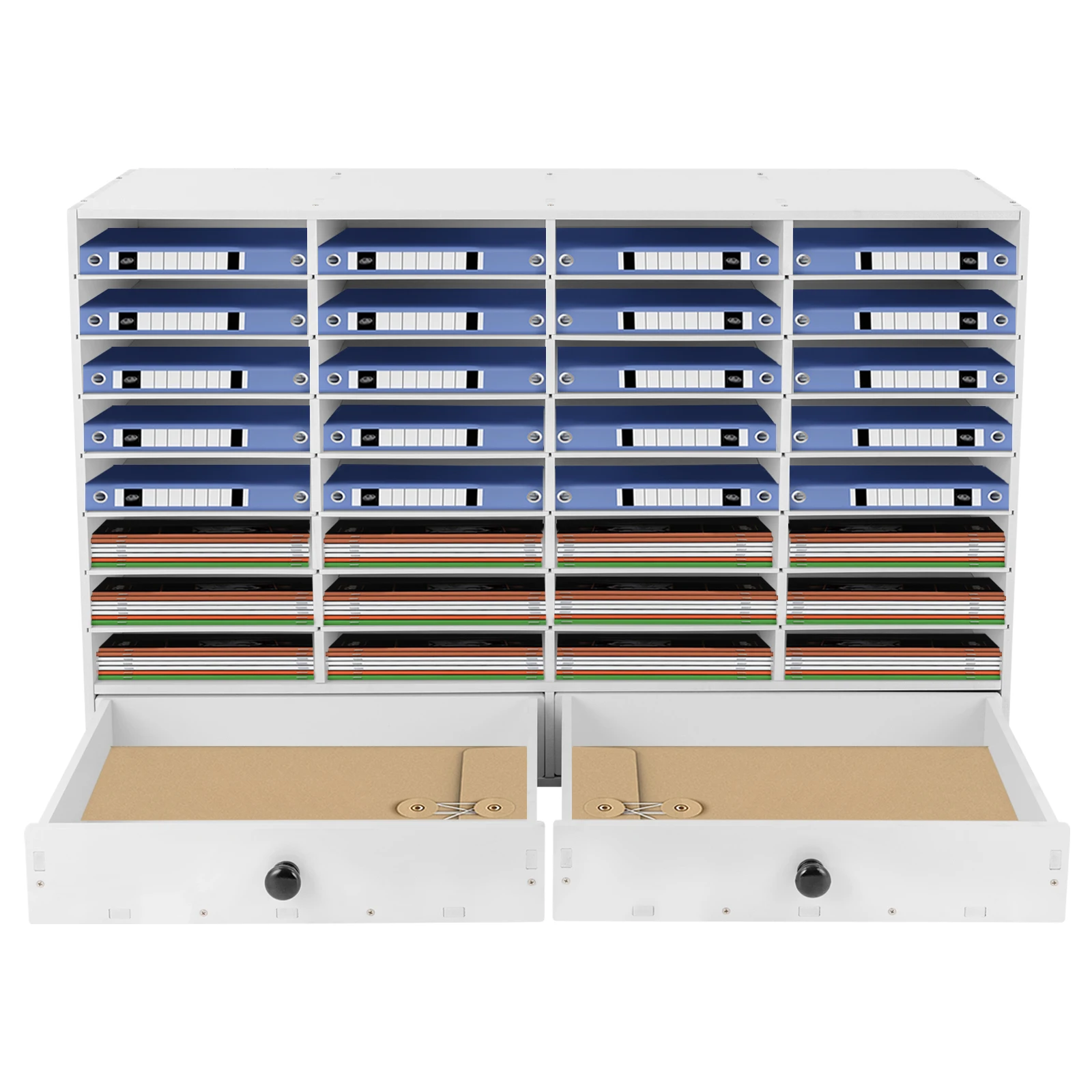 Imagem -05 - Document Organizer Rack File Rack Document Manager 32slots Ajustável