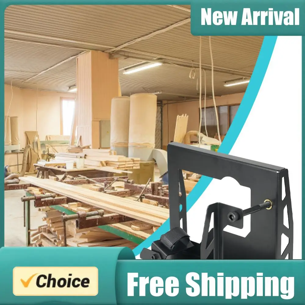 

Woodworking Planing Support Steel Practical Household Flip Mount Tool Rack Planer Guide Stand