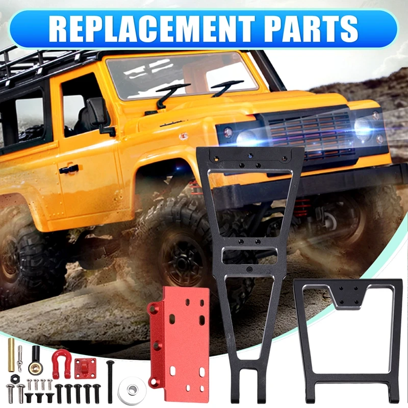 RC Winch/ Rescue Tow Truck Wrecker KIT DIY Tool for 1/10 RC Crawler Car Axial SCX10 TRX4 Capra D90 LCG Chassis Part-A12I