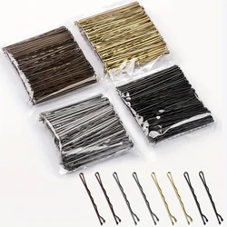 50pcs Classic Simple Hairpins for Girls - Durable Alloy Hair Accessories with Timeless Design - Perfect for Everyday Styling