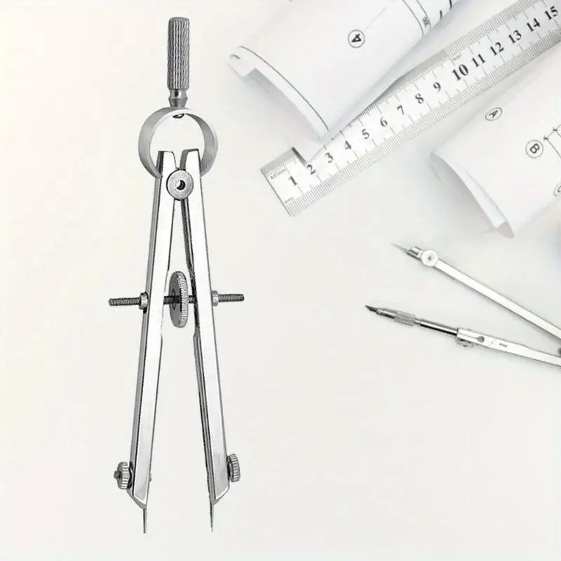 Multifunction Bow Divider Spring Compasses Engineering Drawing Tool